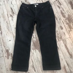 Chico’s platinum Denim Jeans.